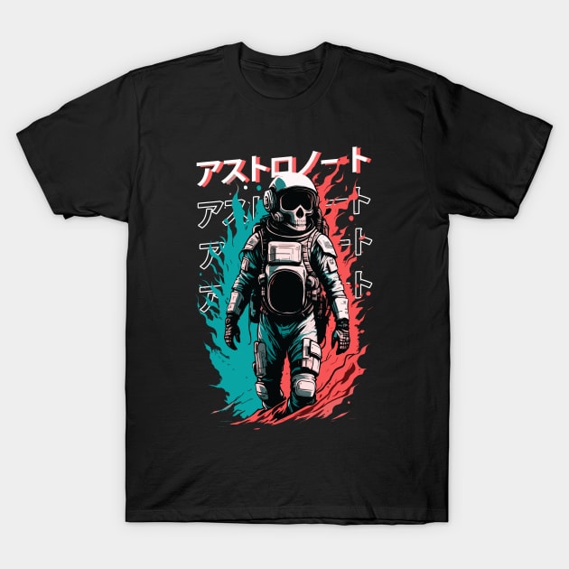 Astronaut Streetwear Style II T-Shirt by DeathAnarchy